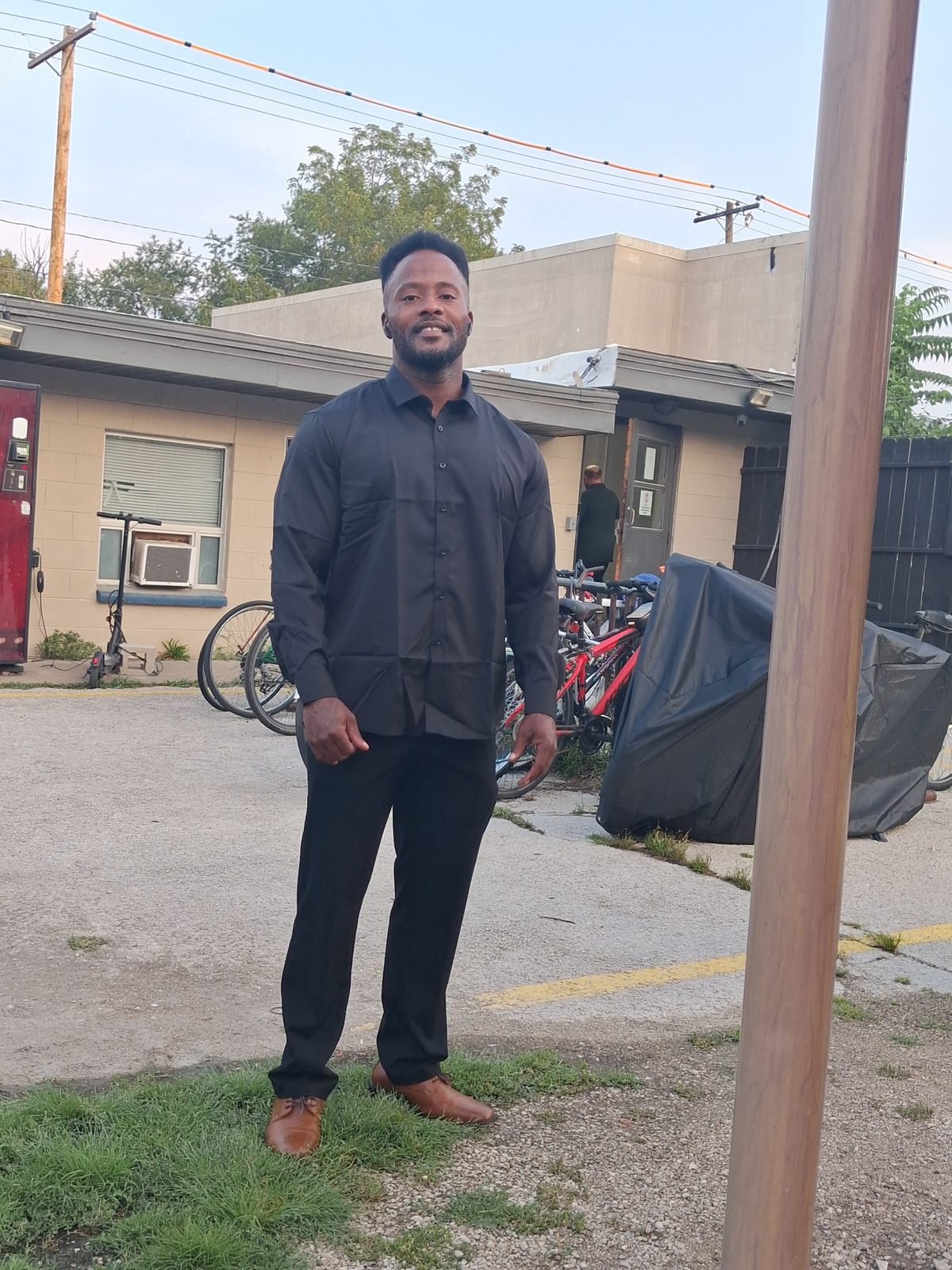 Tony Bess, founder of Faith and Fitness Academy, standing outdoors